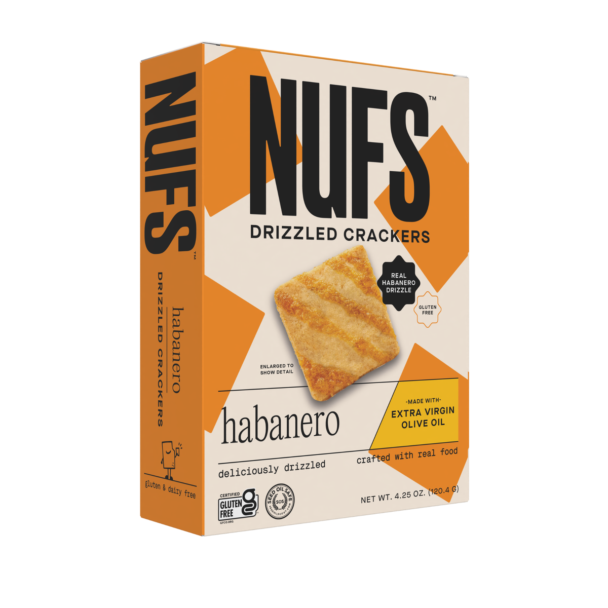 Habanero Gluten-Free & Seed Oil Free Crackers - 4.25oz