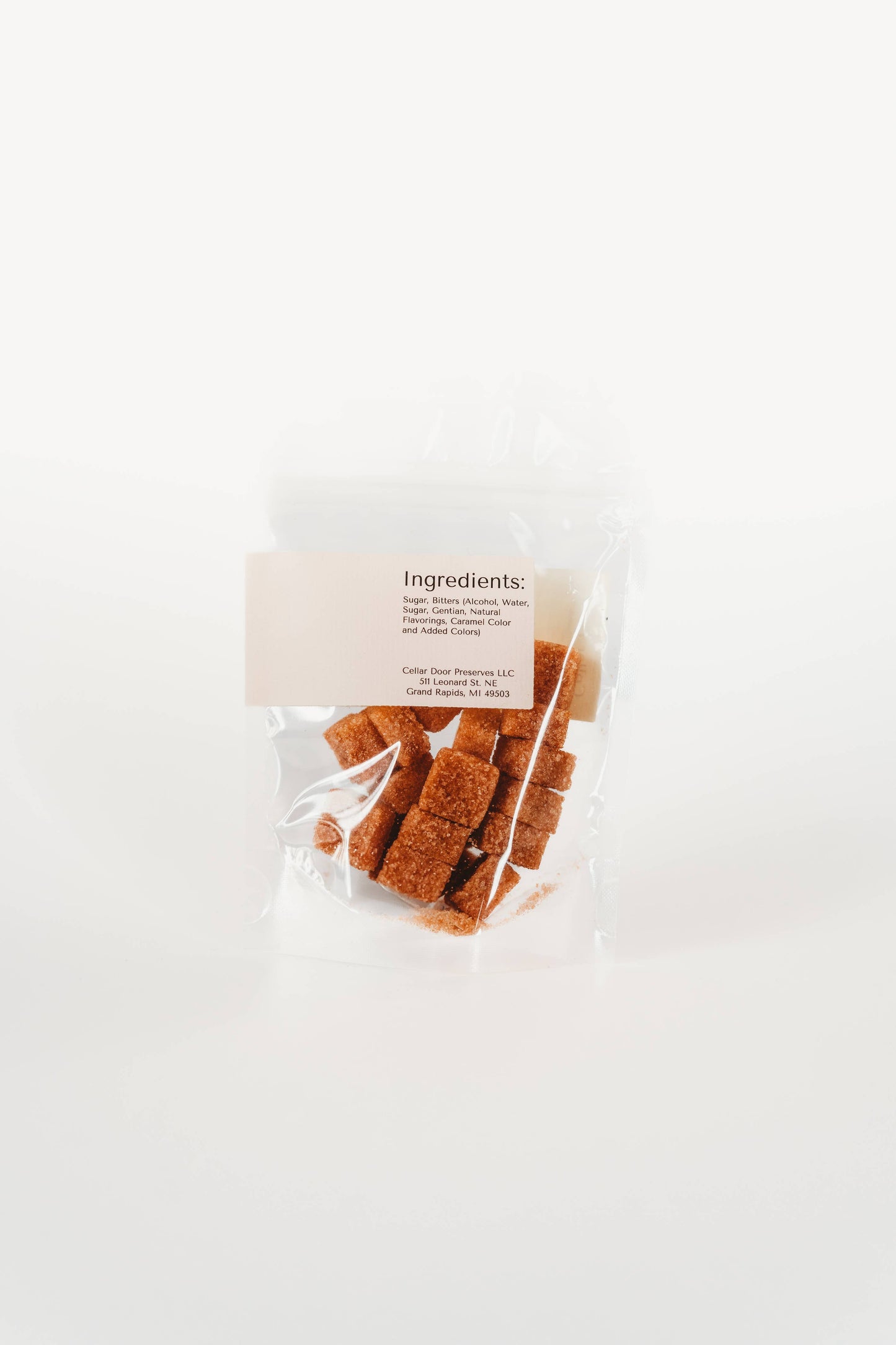 Bitters Infused Sugar Cubes: Pouch 1.8oz