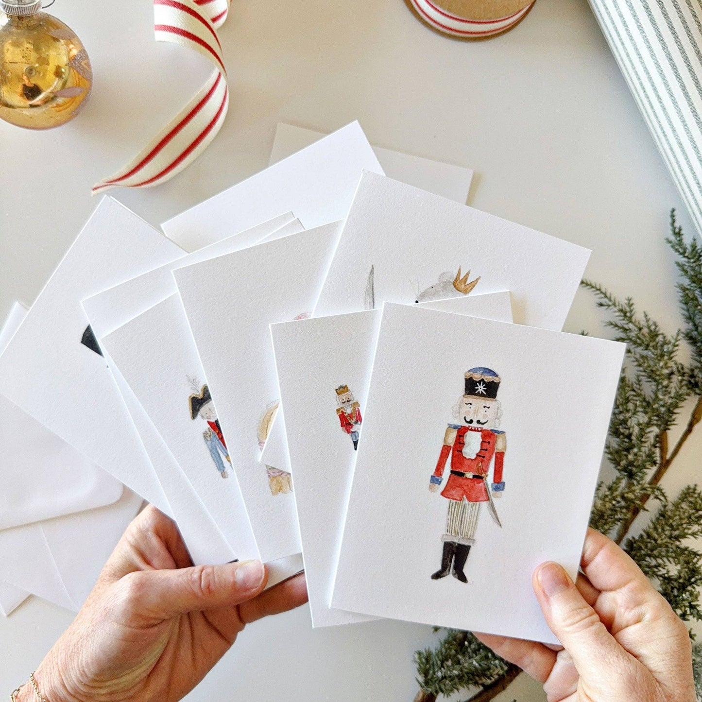 Nutcracker assorted notecard set