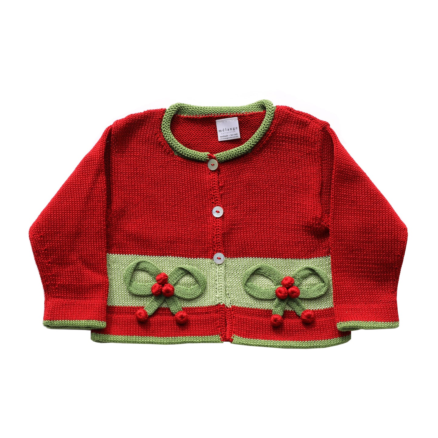 Bow Cardigan: 12M