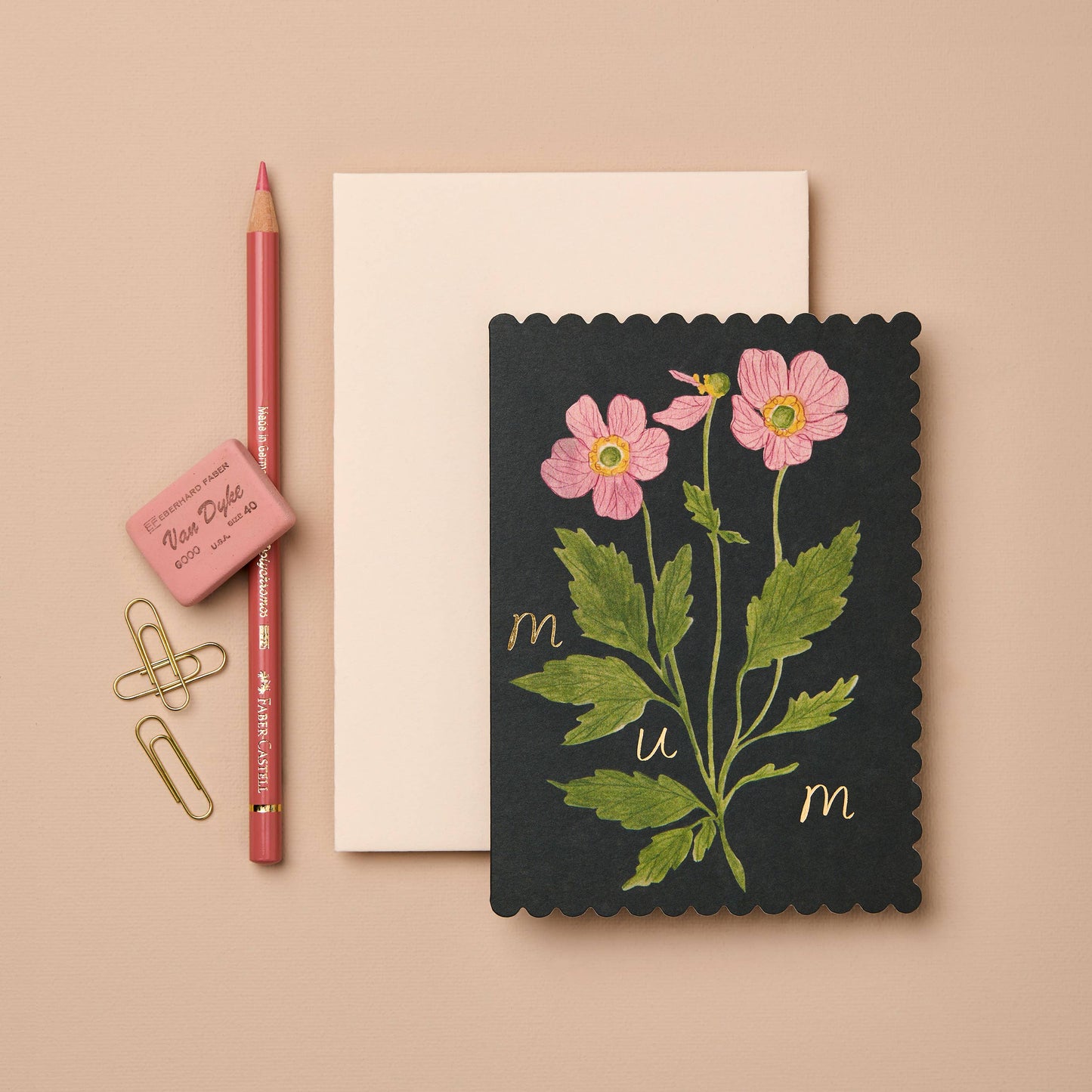 Anemone 'Mum' Card