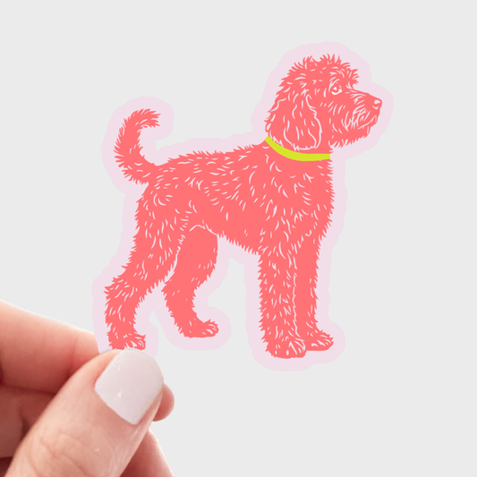 Doodle Sticker - Pink