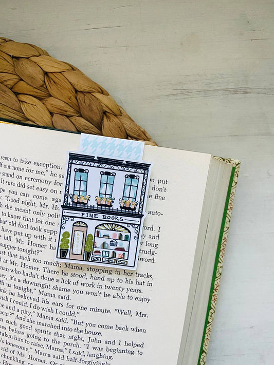 Book Shop Magnetic Bookmark