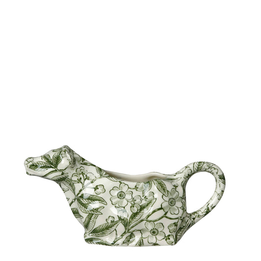 Green Prunus Cow Creamer