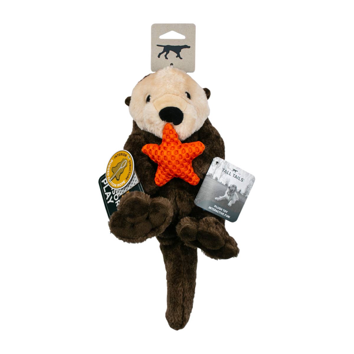 Otter Rope Body Dog Toy