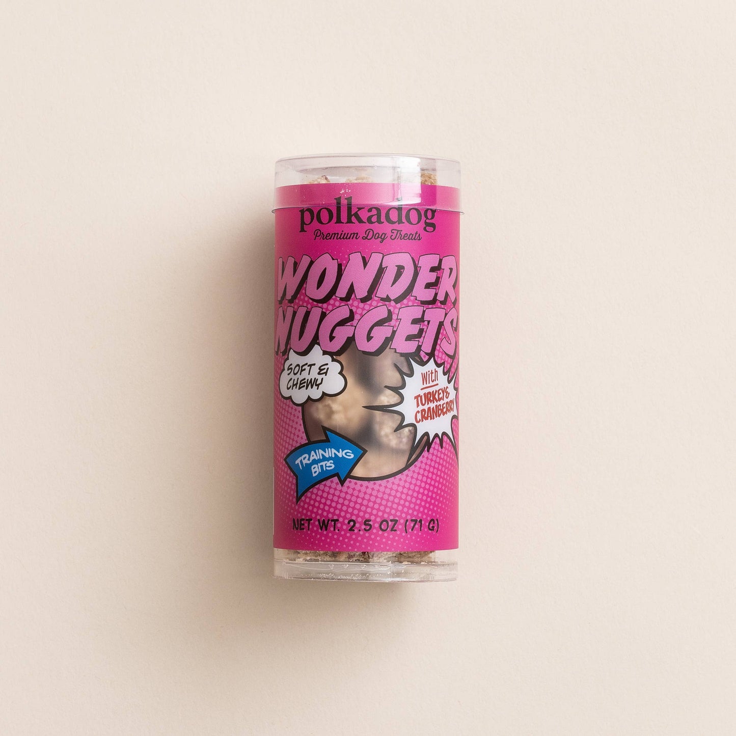 Mini Tube: Wonder Nuggets, Turkey & Cranberry - 2.5oz