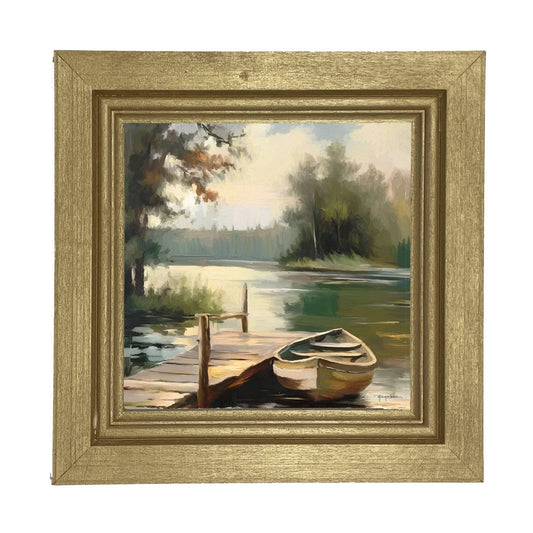 Dockside View: Gold / Small