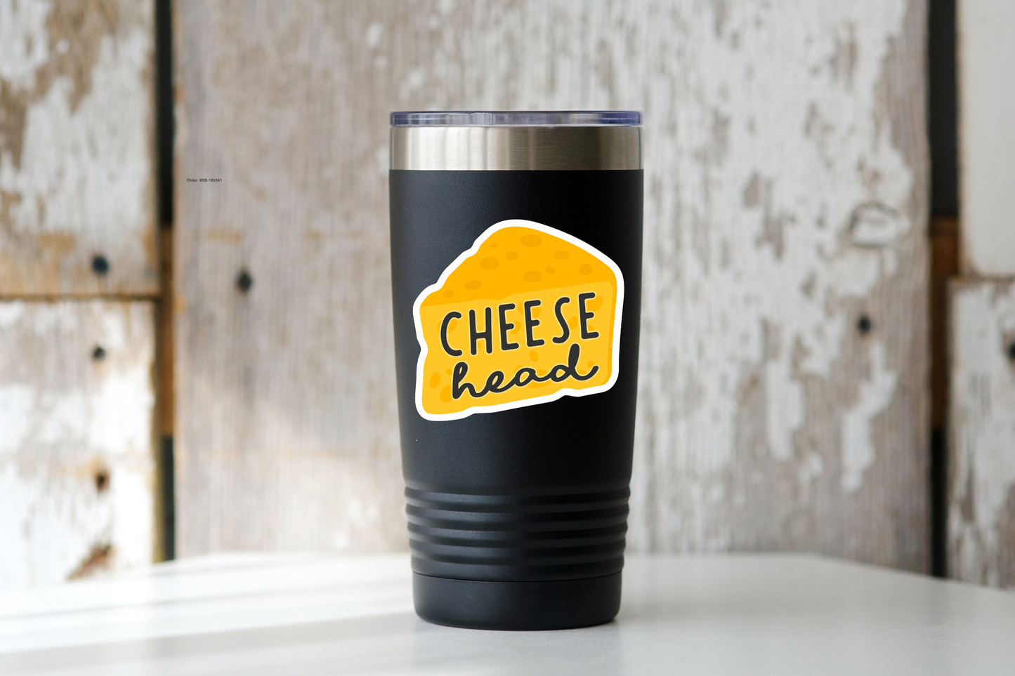 Cheese Head Sticker
