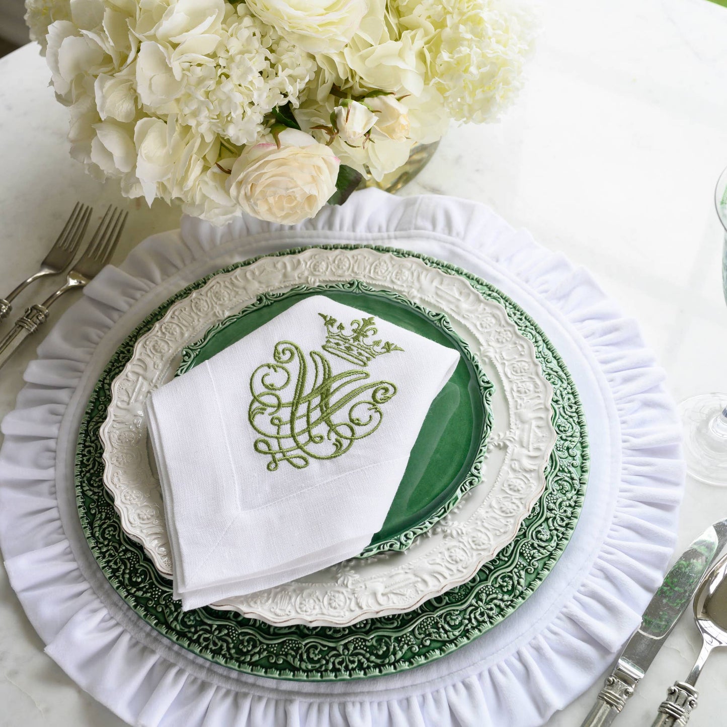 Imperial Italian Green Salad/Dessert Plate