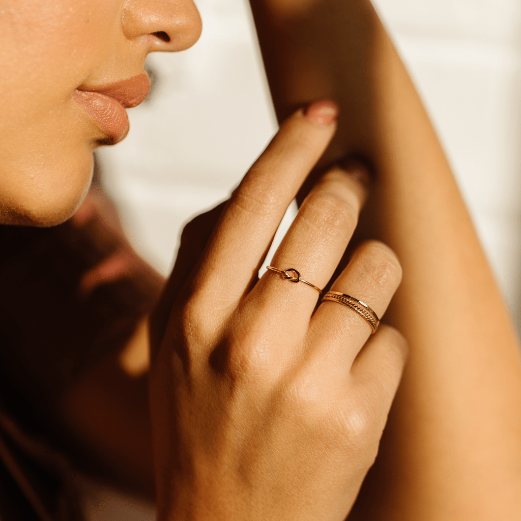 Knot Ring: Gold Filled