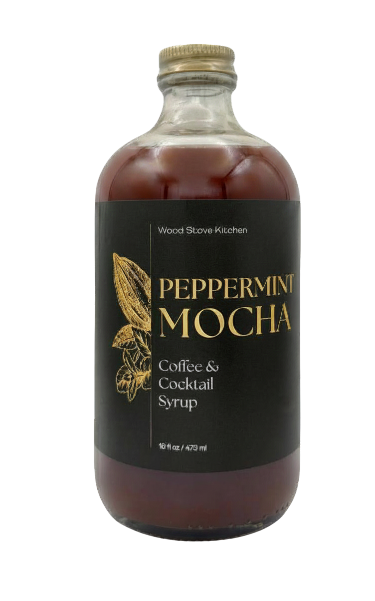 Peppermint Mocha Coffee & Cocktail  Syrup, 16 fl oz