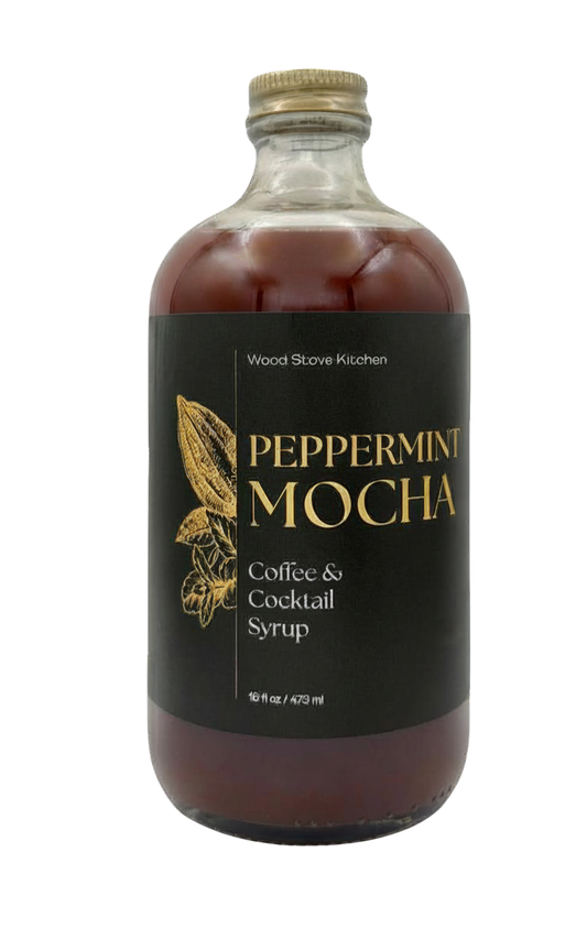 Peppermint Mocha Coffee & Cocktail  Syrup, 16 fl oz