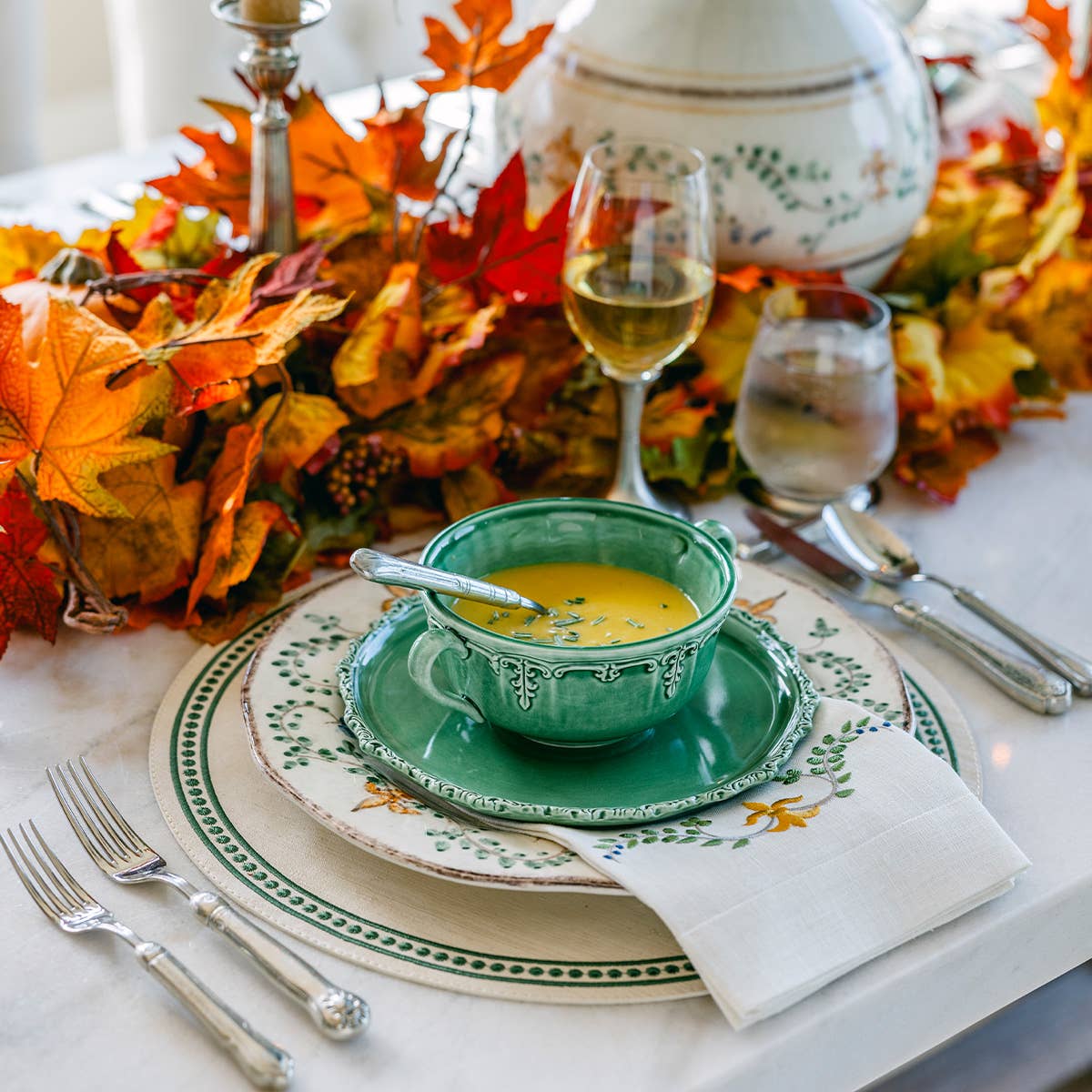 Imperial Italian Green Salad/Dessert Plate