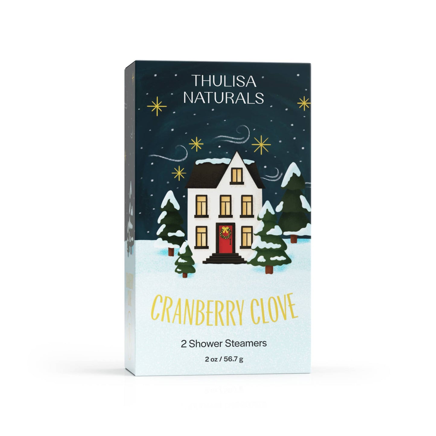 Cranberry Clove Shower Steamers — Holiday Spice Gift Set