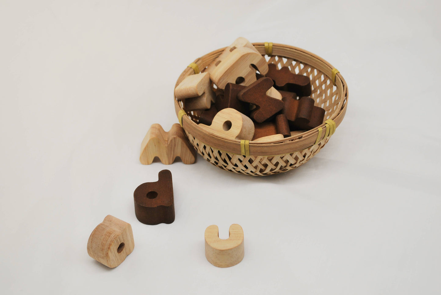 2 Tone Lower Case Letters Set of 26