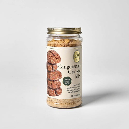 Gingersnap Cookie Mix: Large Jar, 11.8oz