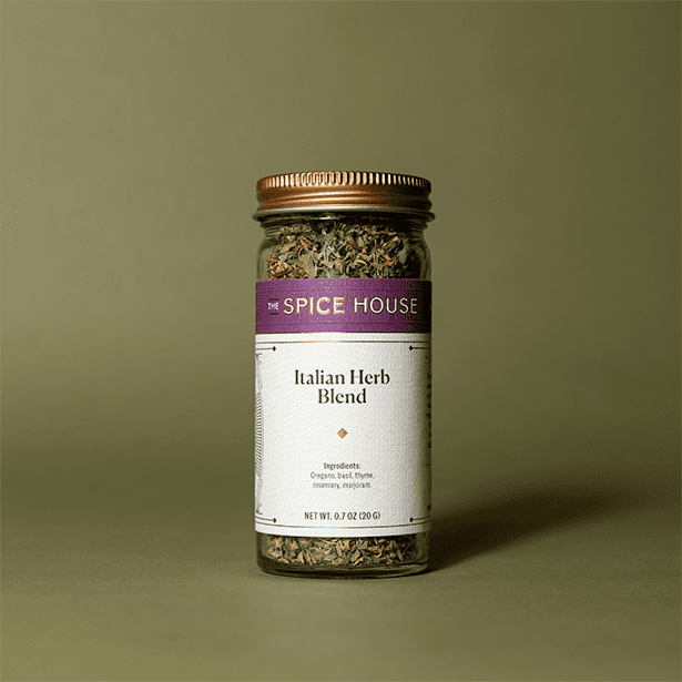 Italian Herbs Blend Dried Spice: Jar, 1/2 Cup, 0.7 oz.