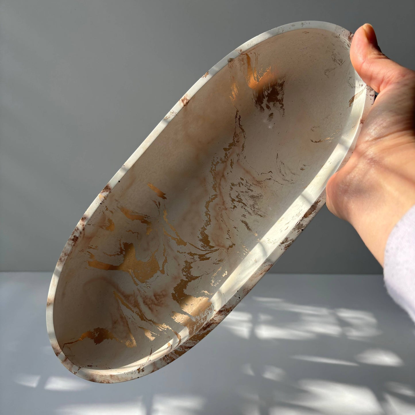 Dough Concrete Bowl: Earth