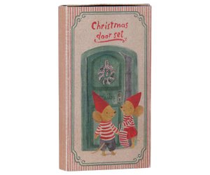 Christmas door set, Mouse