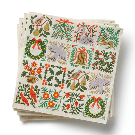 Christmastide Cocktail Napkin
