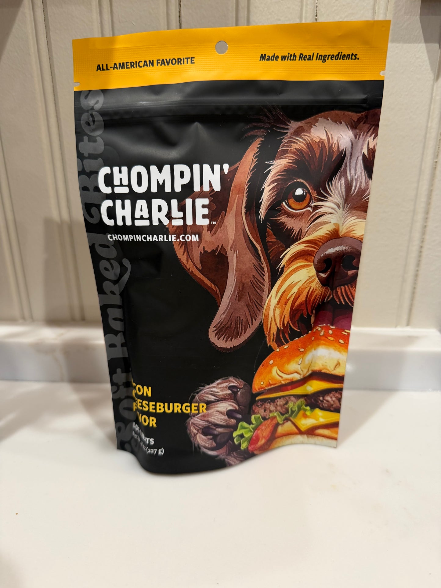 Bacon Cheeseburger Flavor Dog Treats