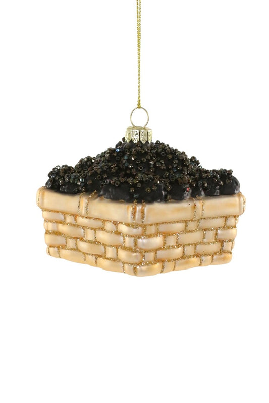 Blackberry Basket Ornament