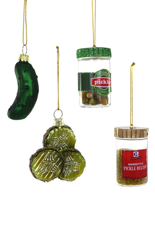 Assorted Pickle Ornaments