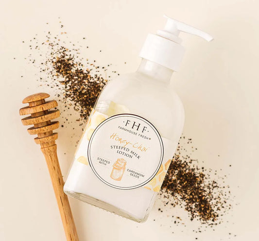 Honey-Chai Steeped Milk Lotion Pump Top