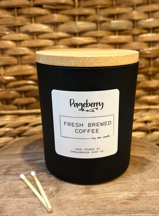 Pageberry Fresh Brewed Coffee Candle