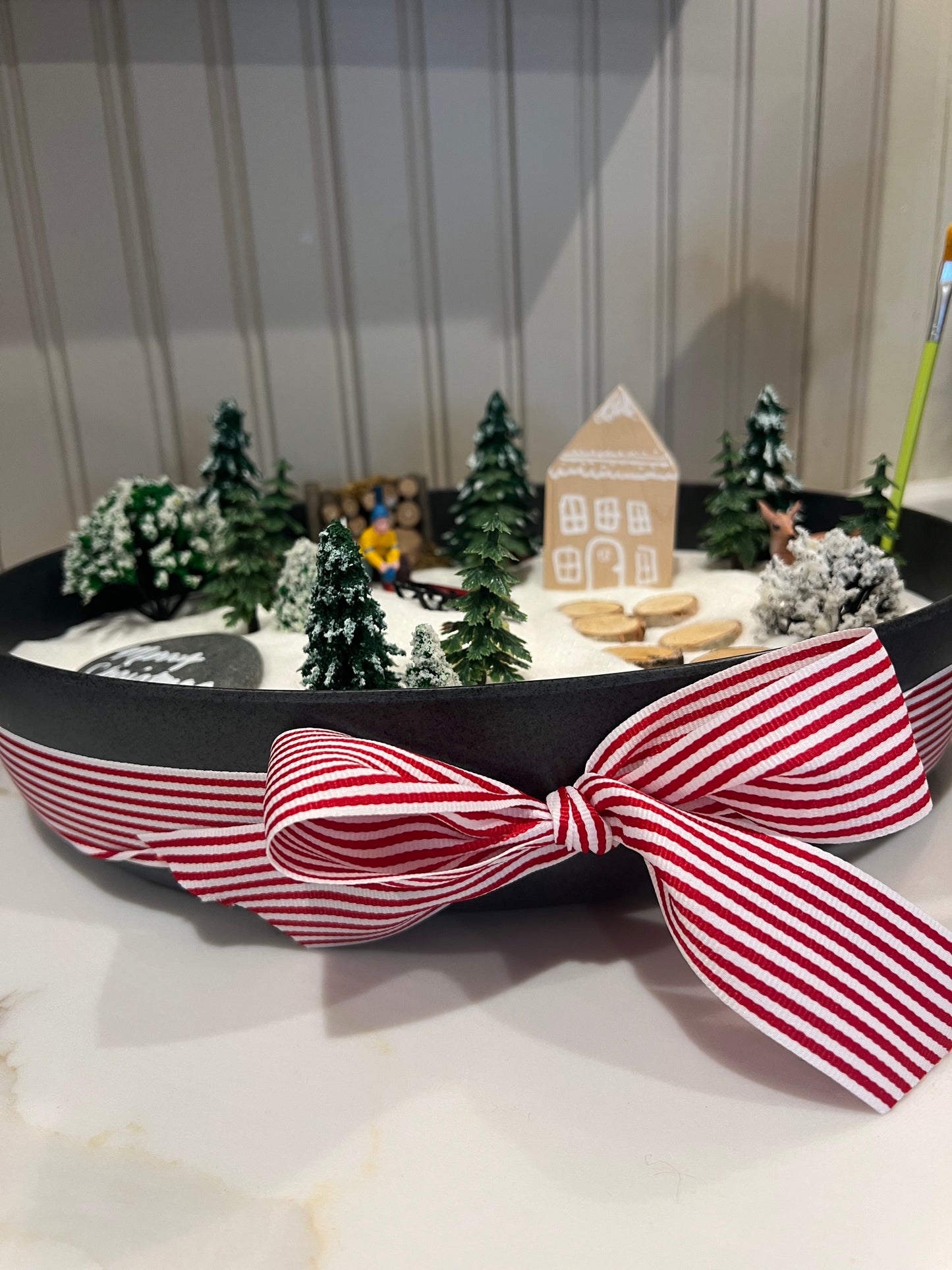 Saturday, December 6th 10am & 12pm Winter Sugar Village Workshop