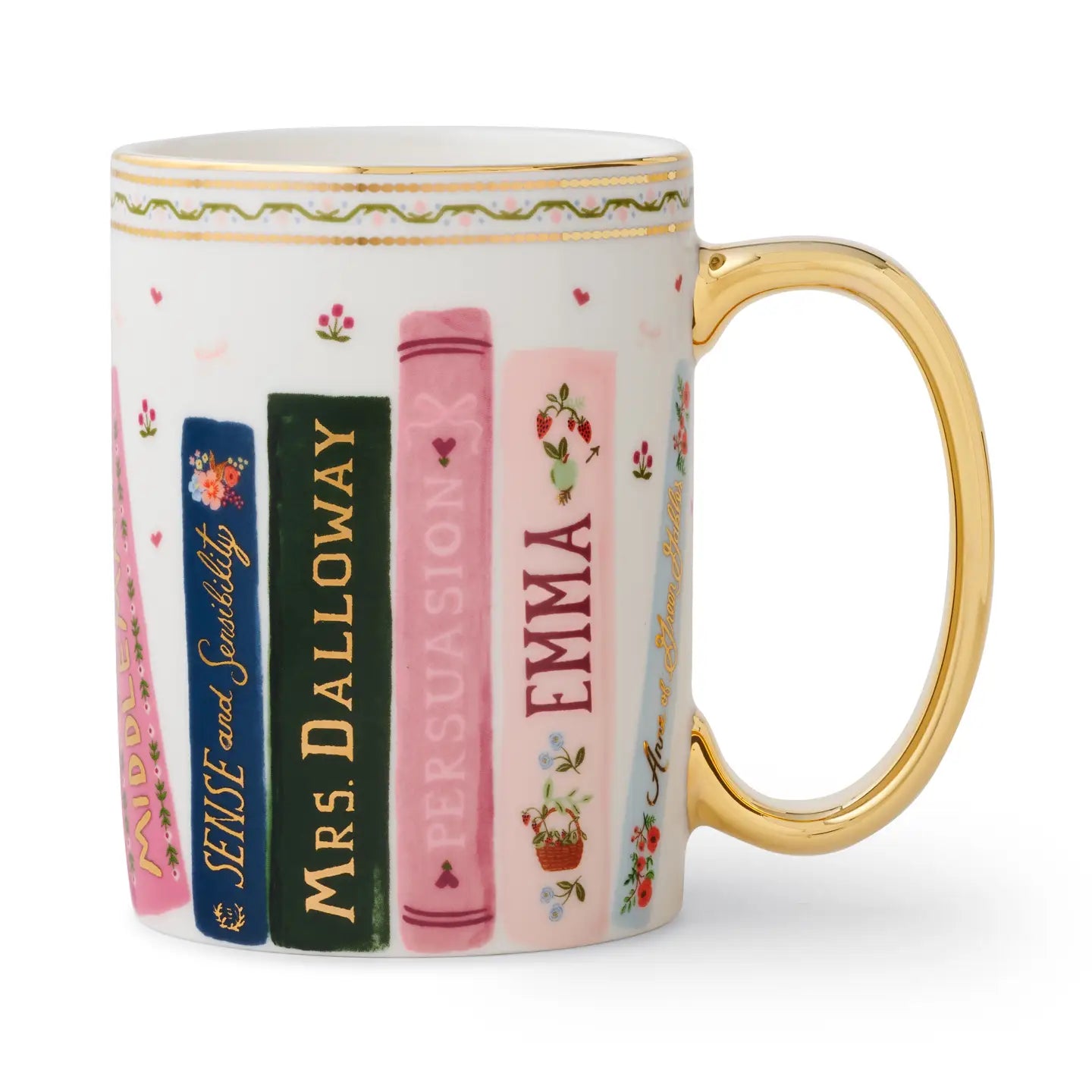 Ladies Night Book Club Porcelain Mug