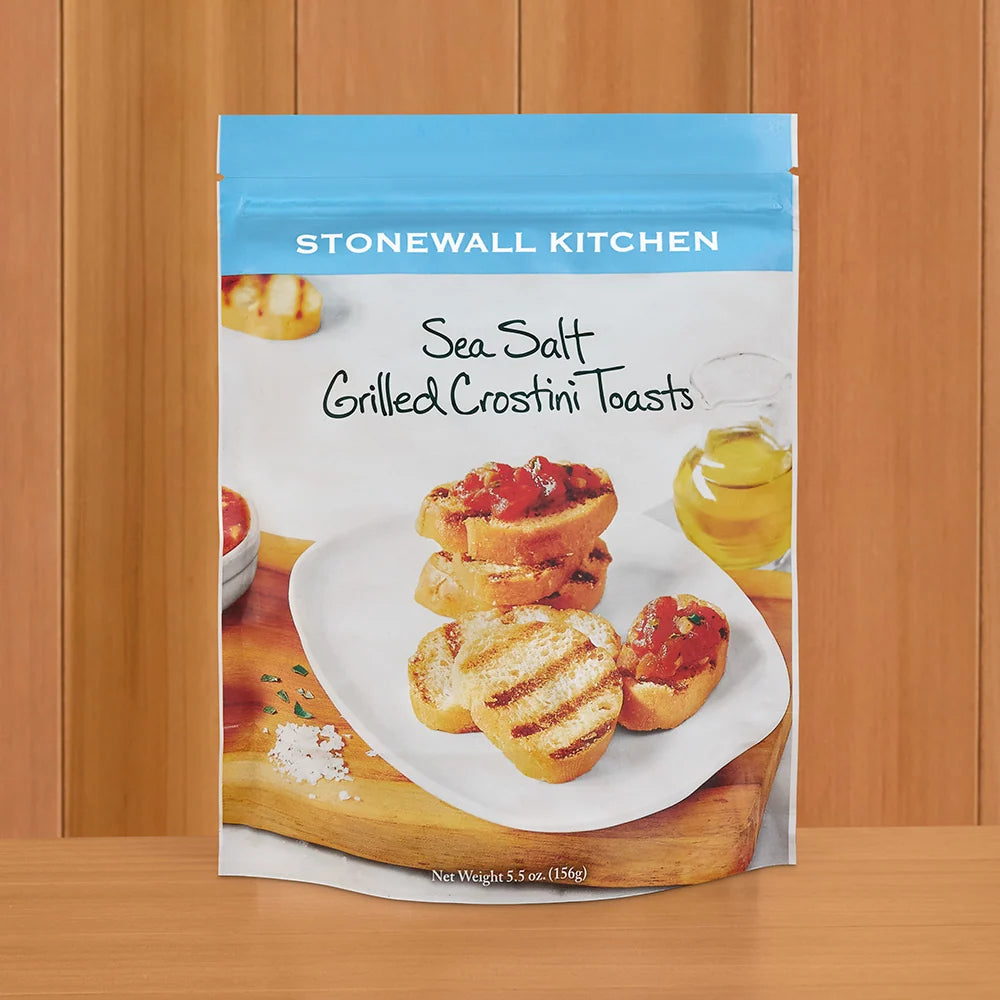 Sea Salt Grilled Crostini Toasts 5.5 oz. Pouch