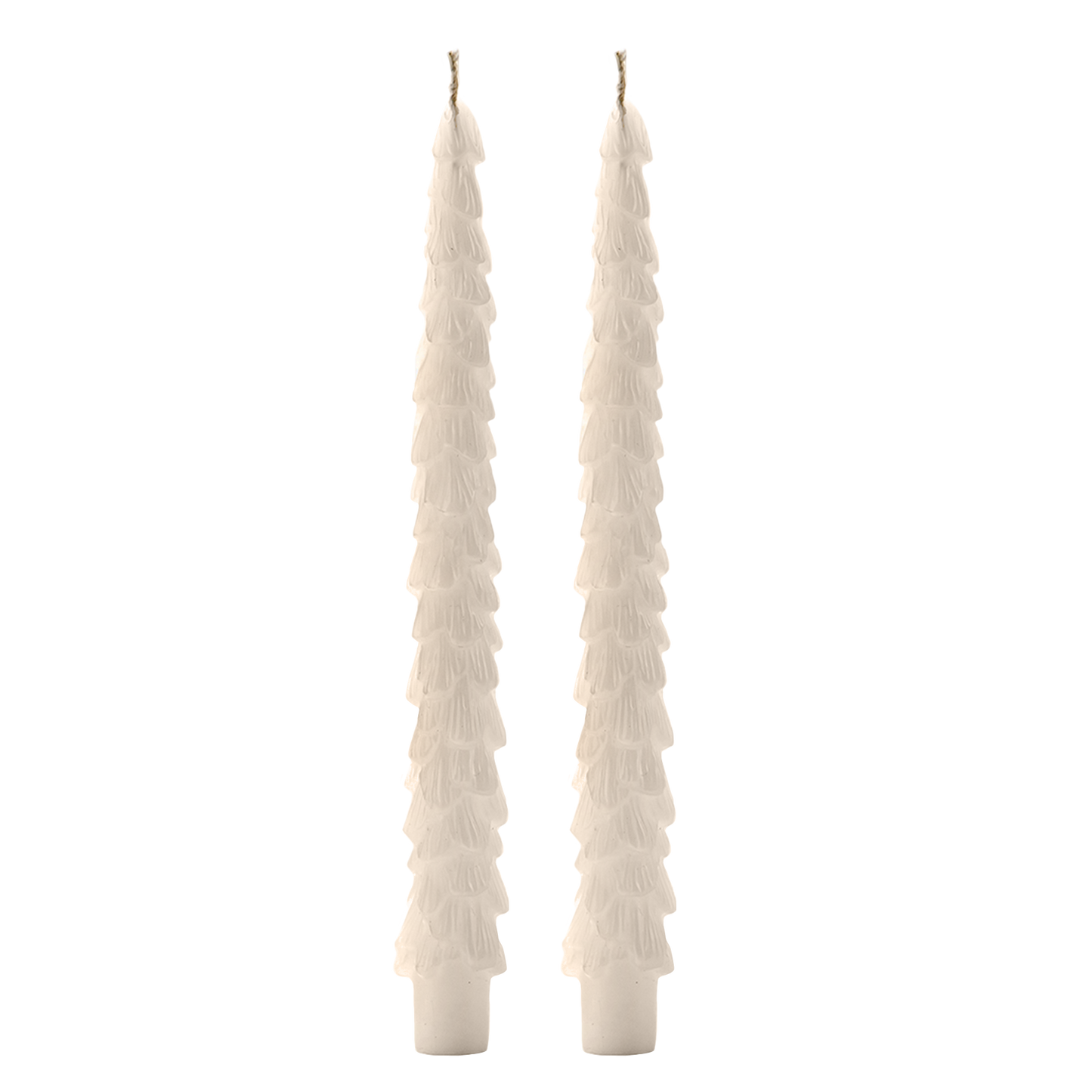 Cream Tree Taper Candles