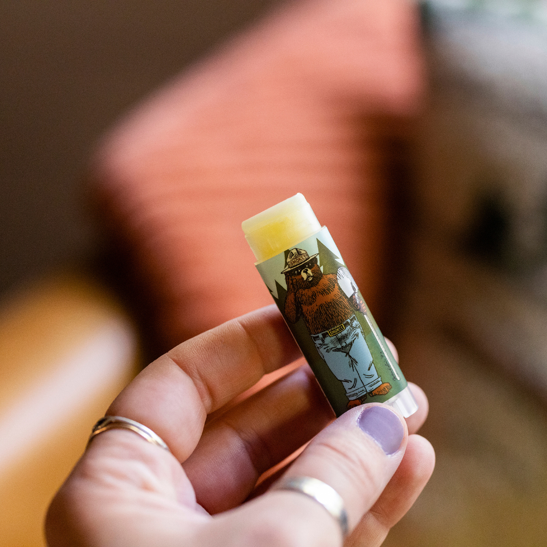 Smokey Bear Lip Balm - Peppermint