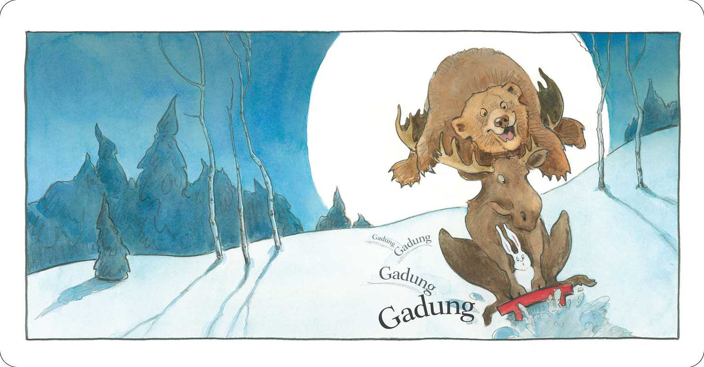 Red Sled by Lita Judge