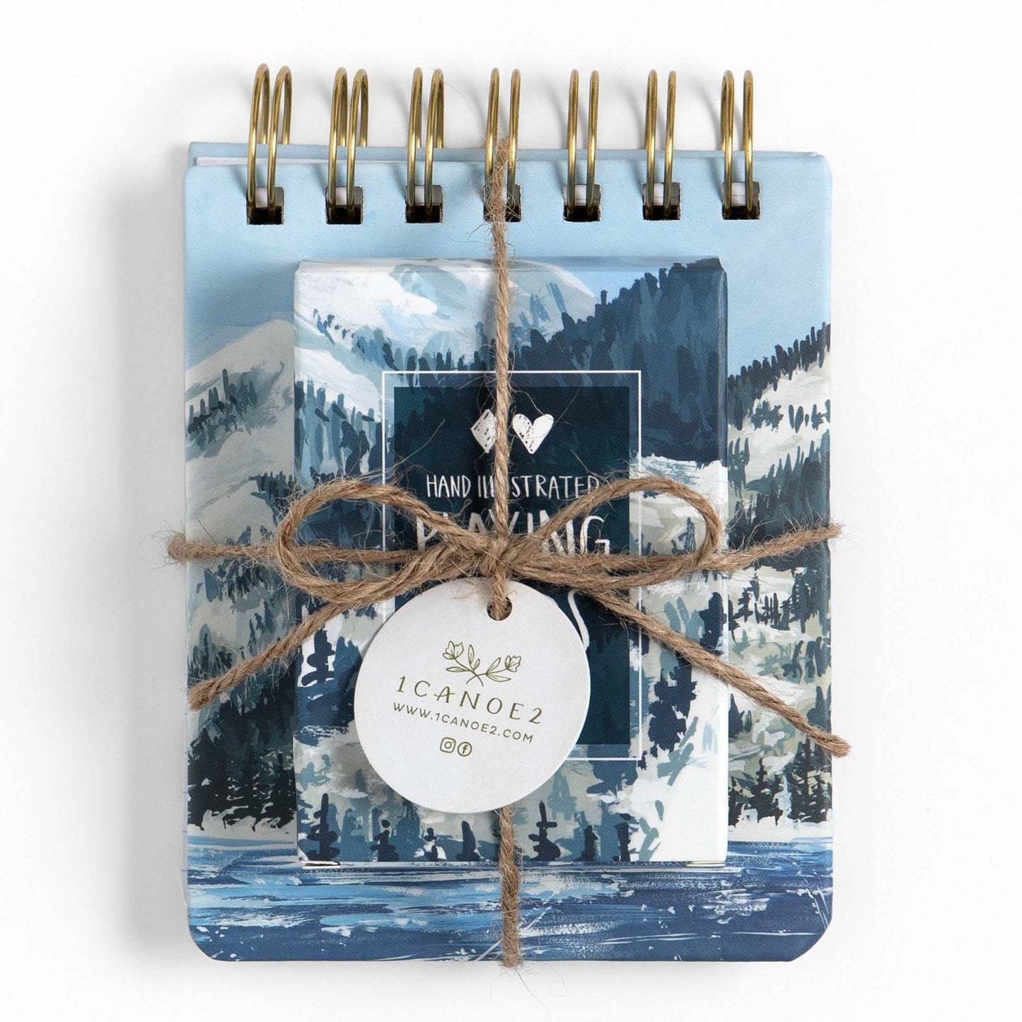 Winter Landscape Playing Card Set