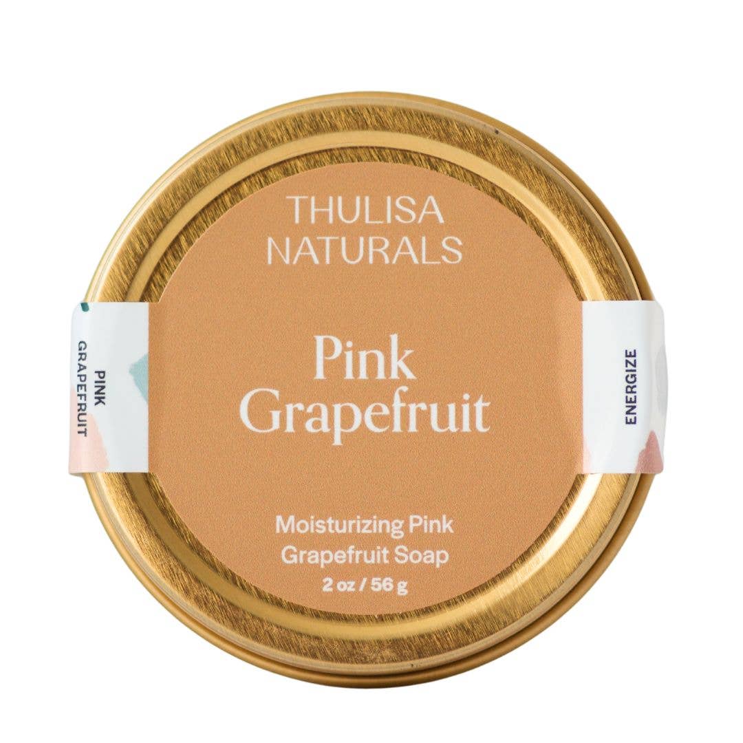 Shea Butter Hand and Body Travel Soap | Pink Grapefruit