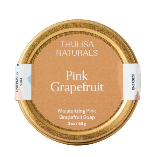 Shea Butter Hand and Body Travel Soap | Pink Grapefruit