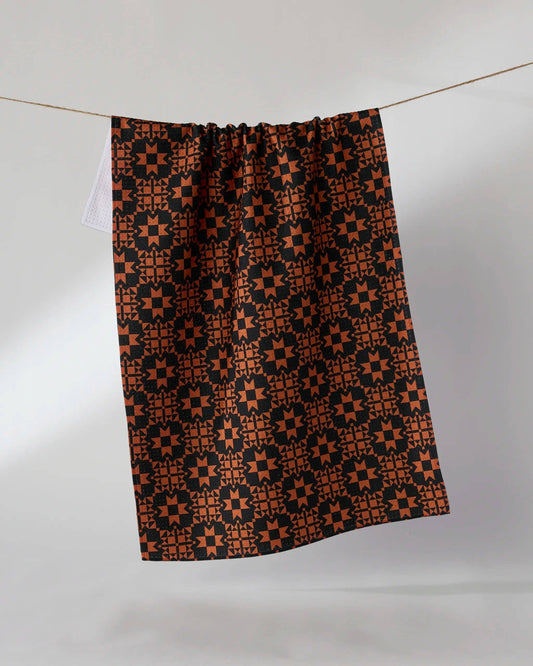 Spellwork Tea Towel: Black