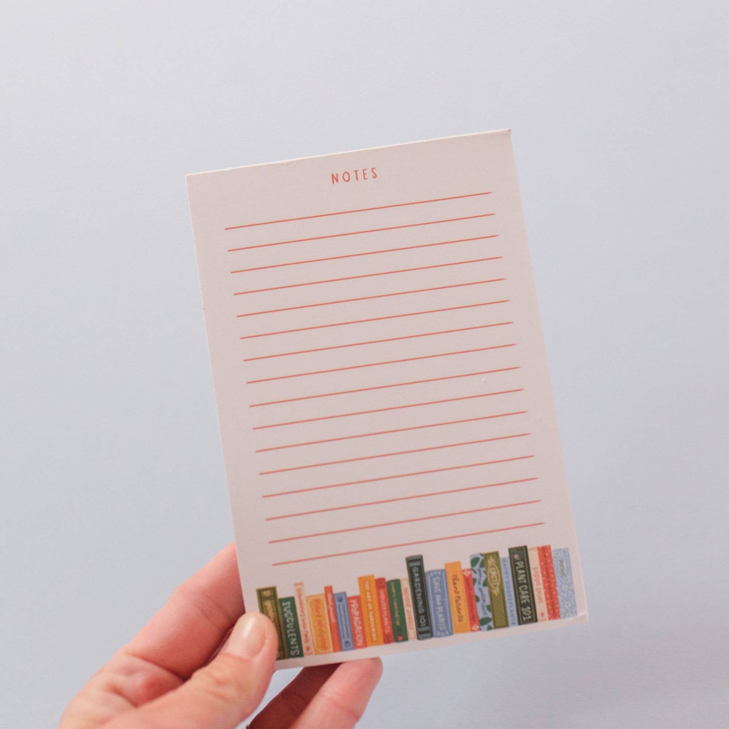 Plant Books 4x6 Notepad