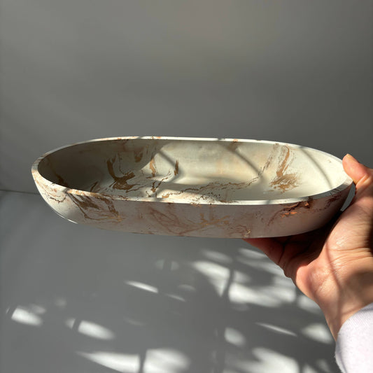 Dough Concrete Bowl: Earth