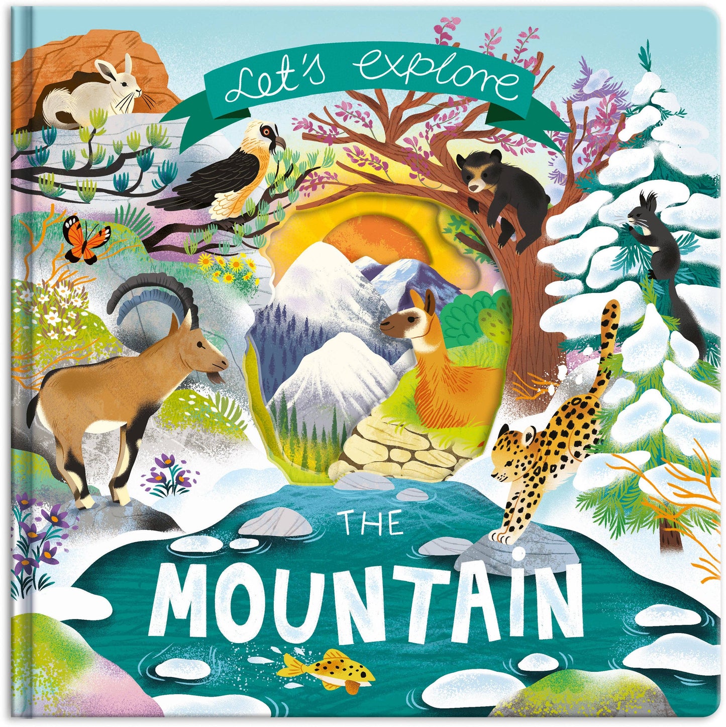 Let's Explore The Mountains - Children's Lift-The-Flap Book