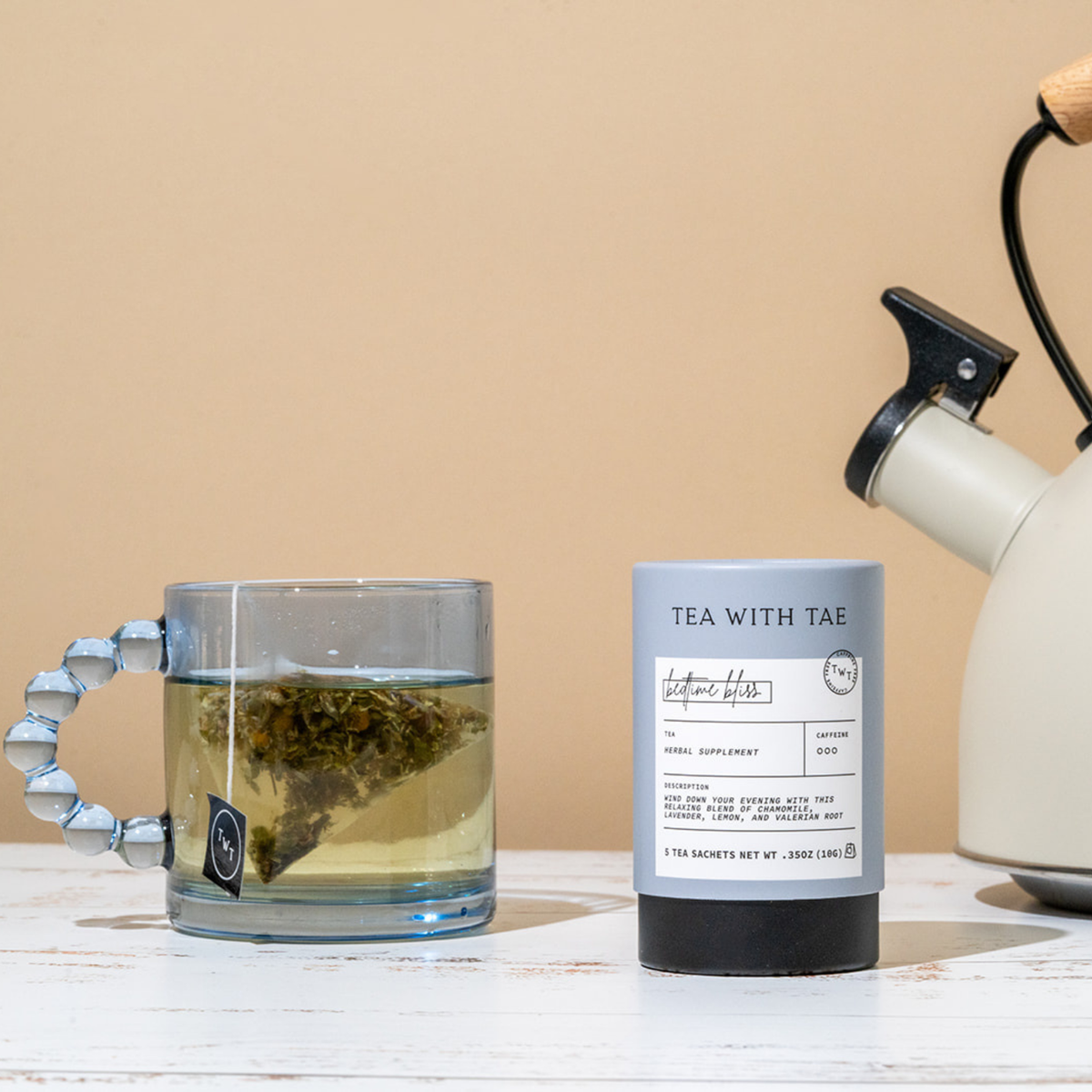 Nighttime Routine Sleep Tea Mini Tube Gift (5 tea bags)