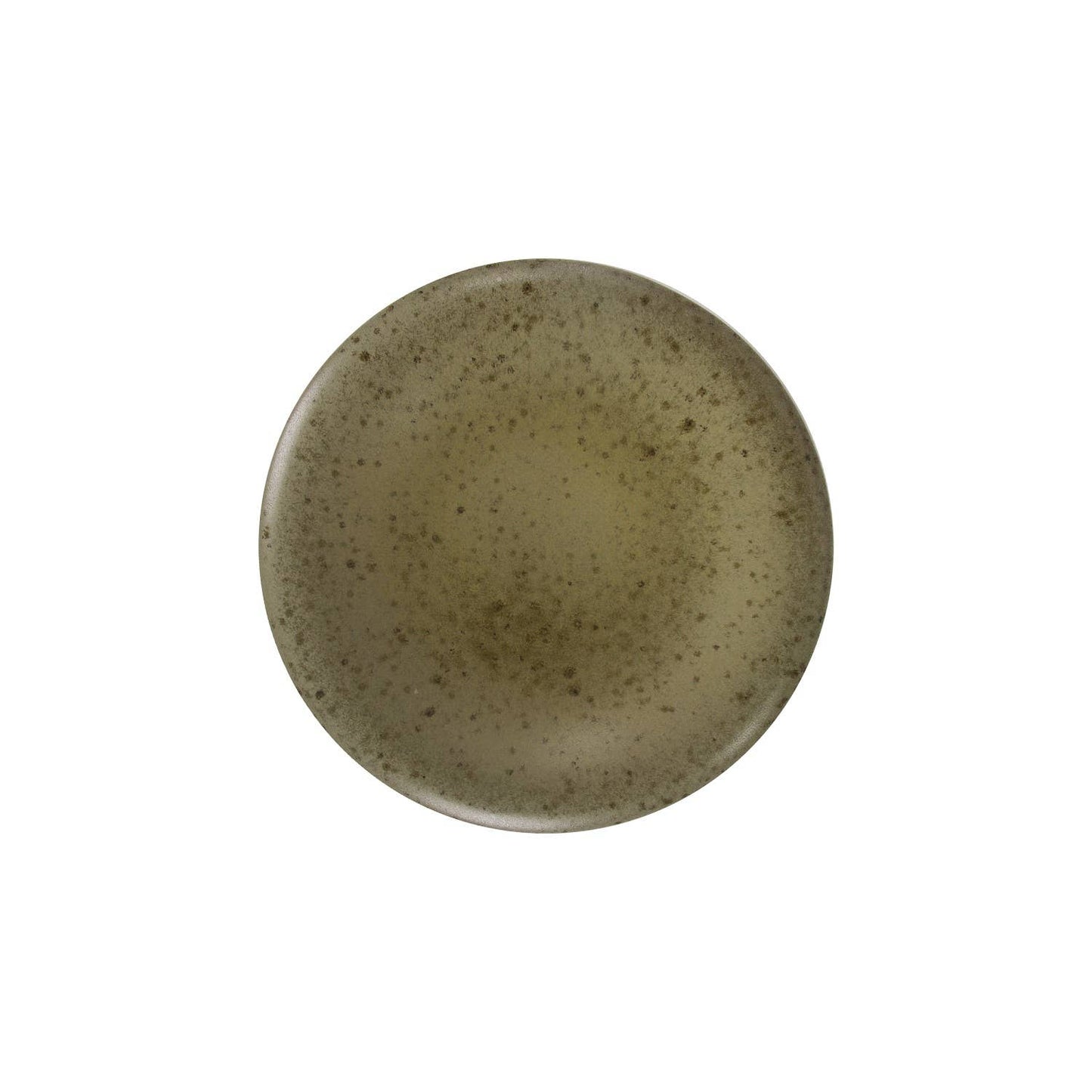 Bosque Appetizer Plate Stoneware Olive: Olive / STONEWARE