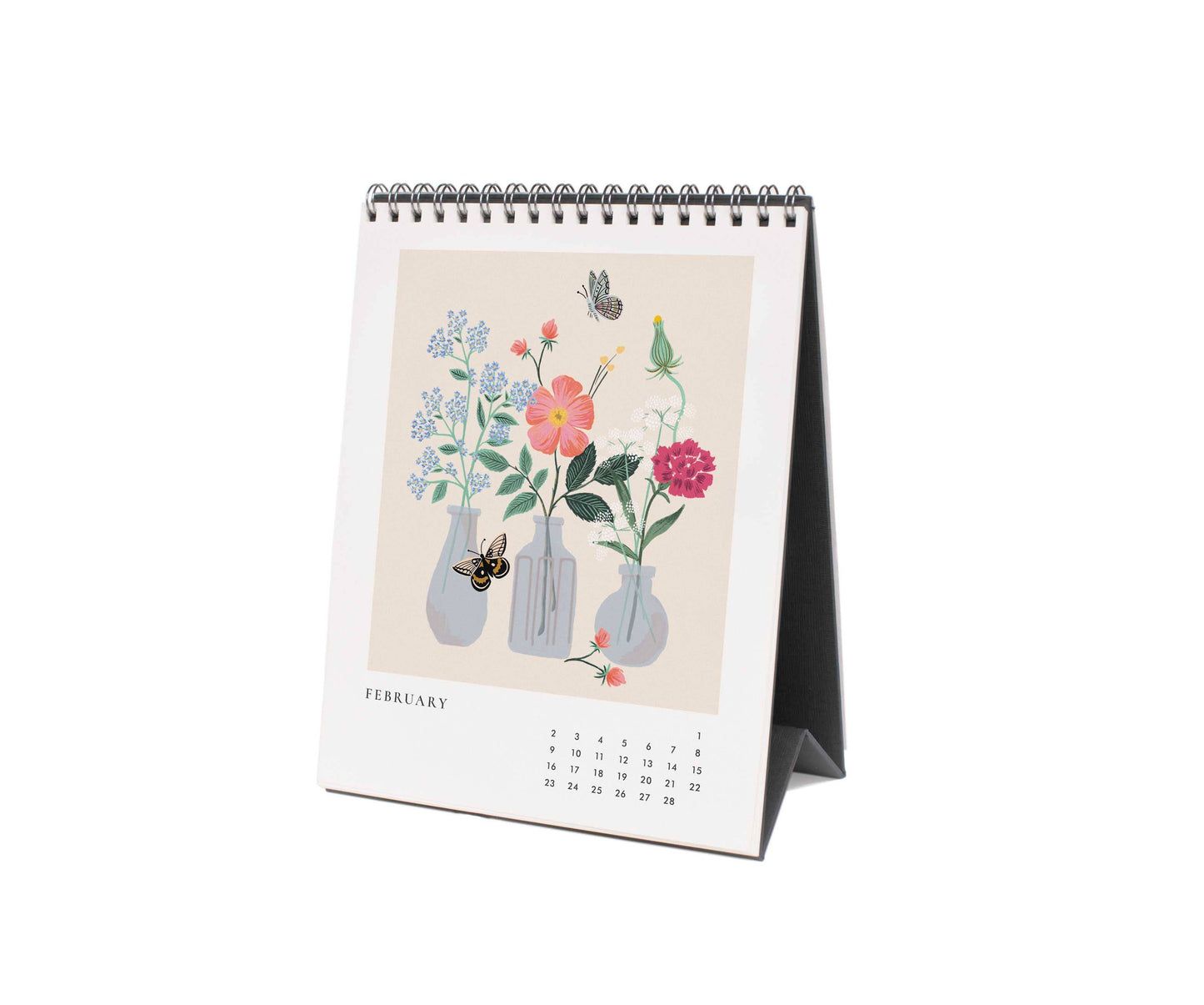 2025 Flower Studies Desk Calendar