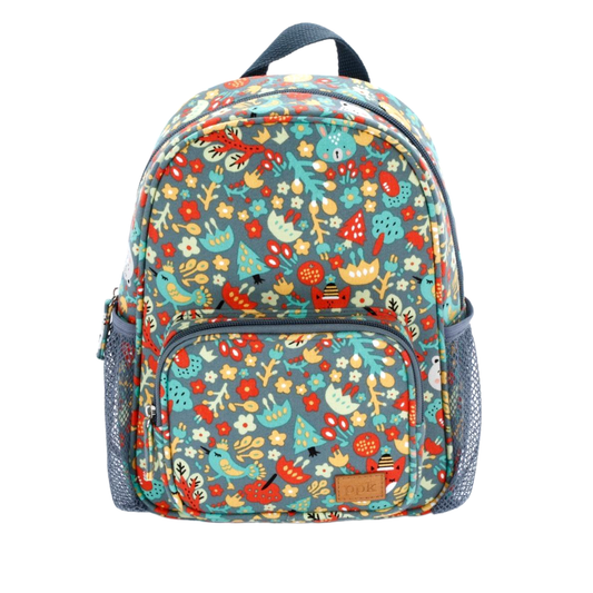 Kids Mini Backpack - Woodland Print - Grey ( Age 3-6Y)