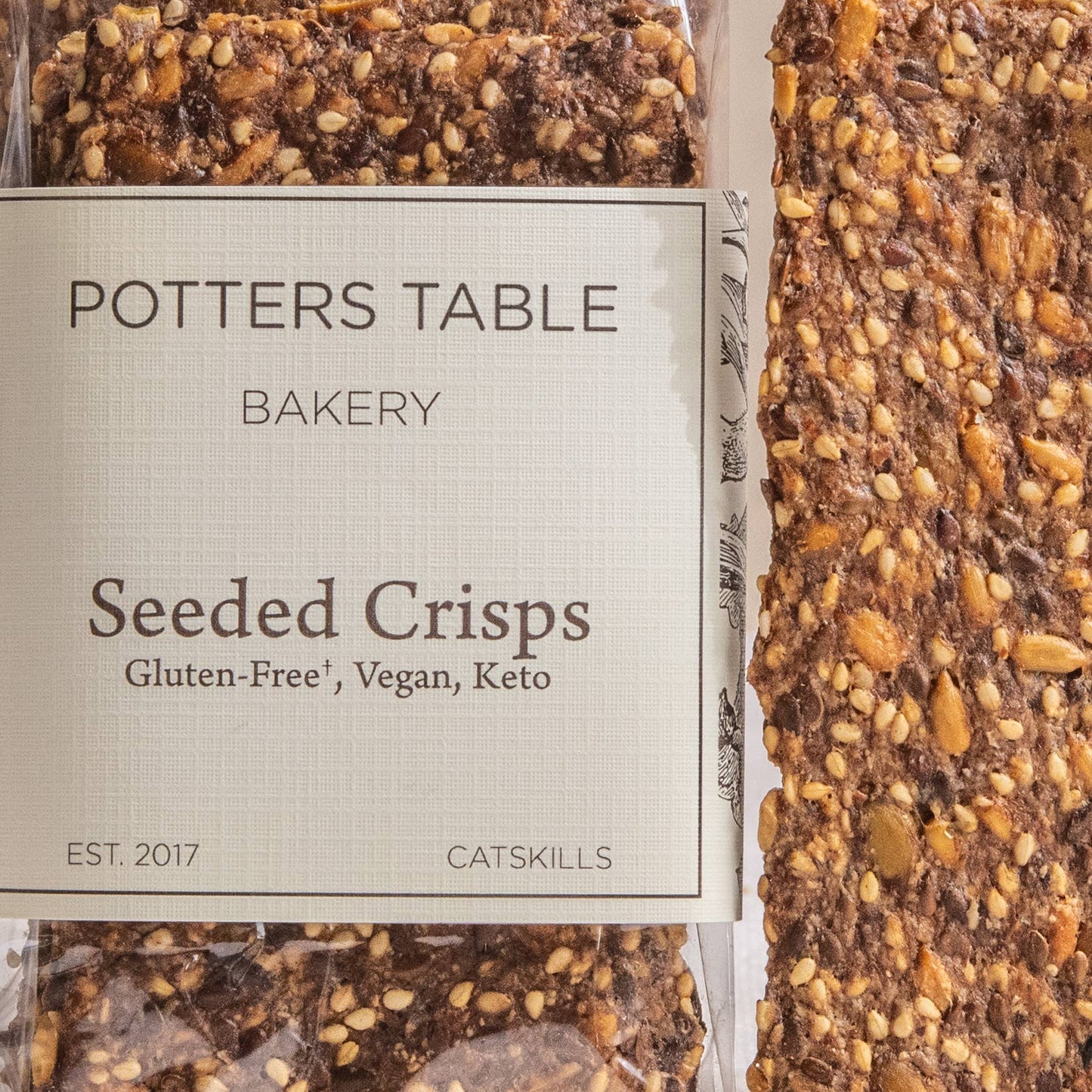 Gluten-Free Seeded Crisps