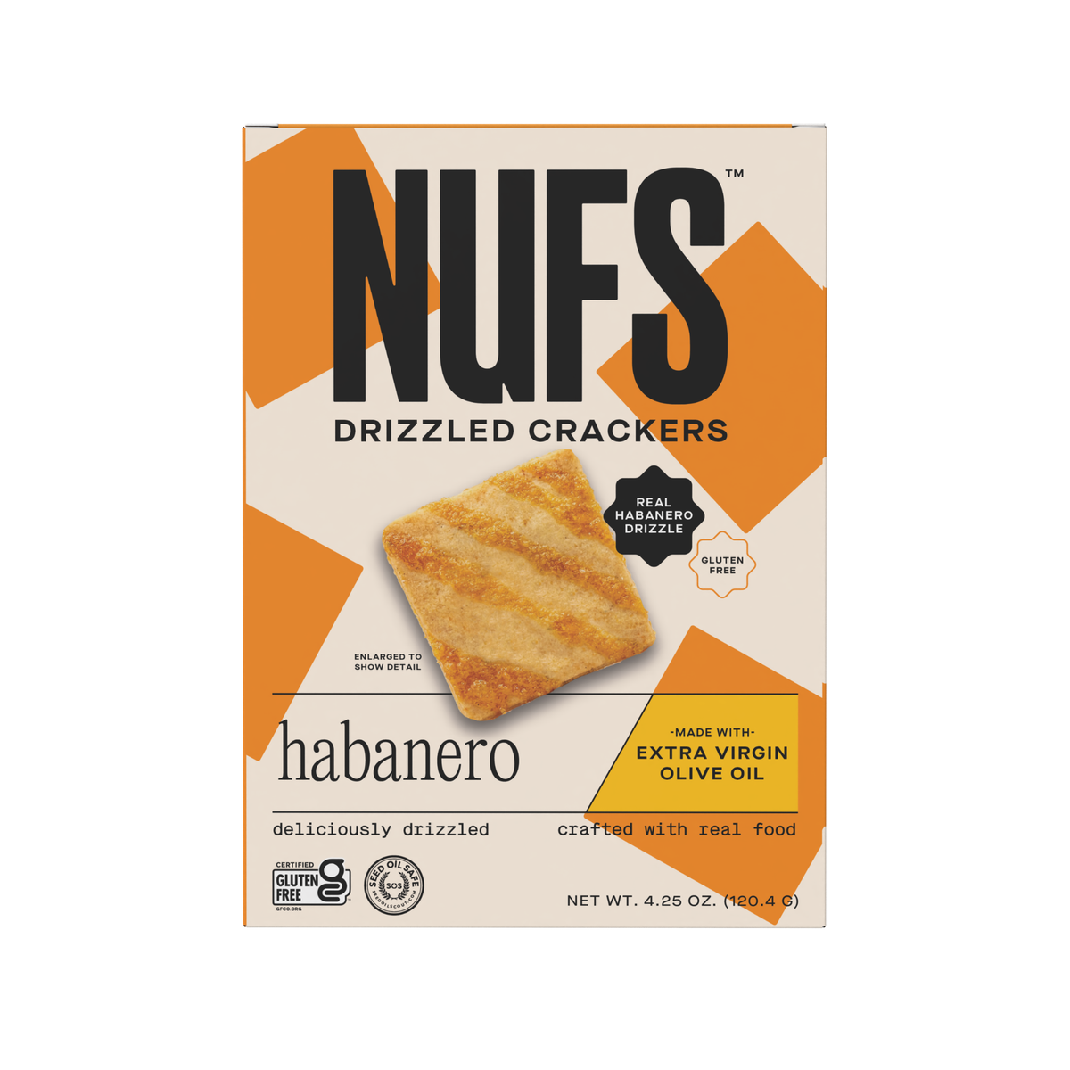 Habanero Gluten-Free & Seed Oil Free Crackers - 4.25oz