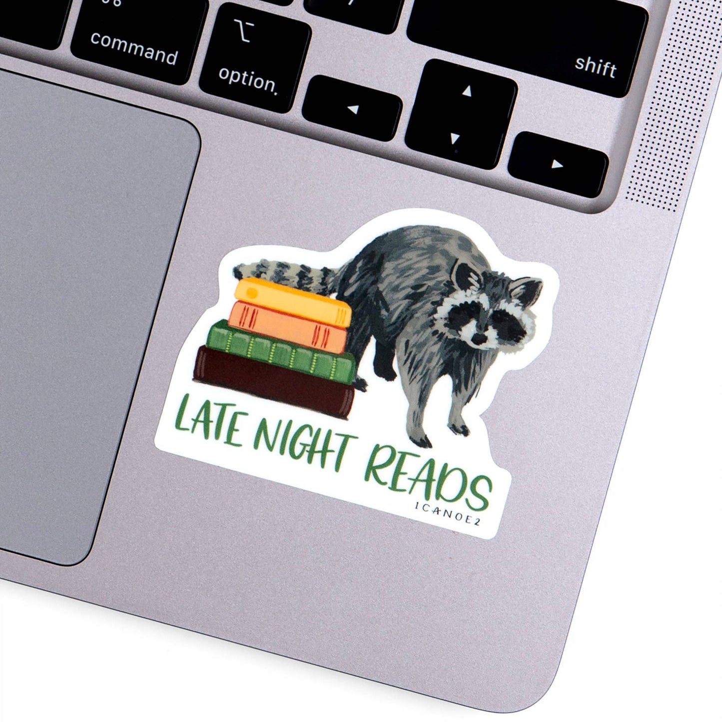 Late Night Reads Decal Sticker