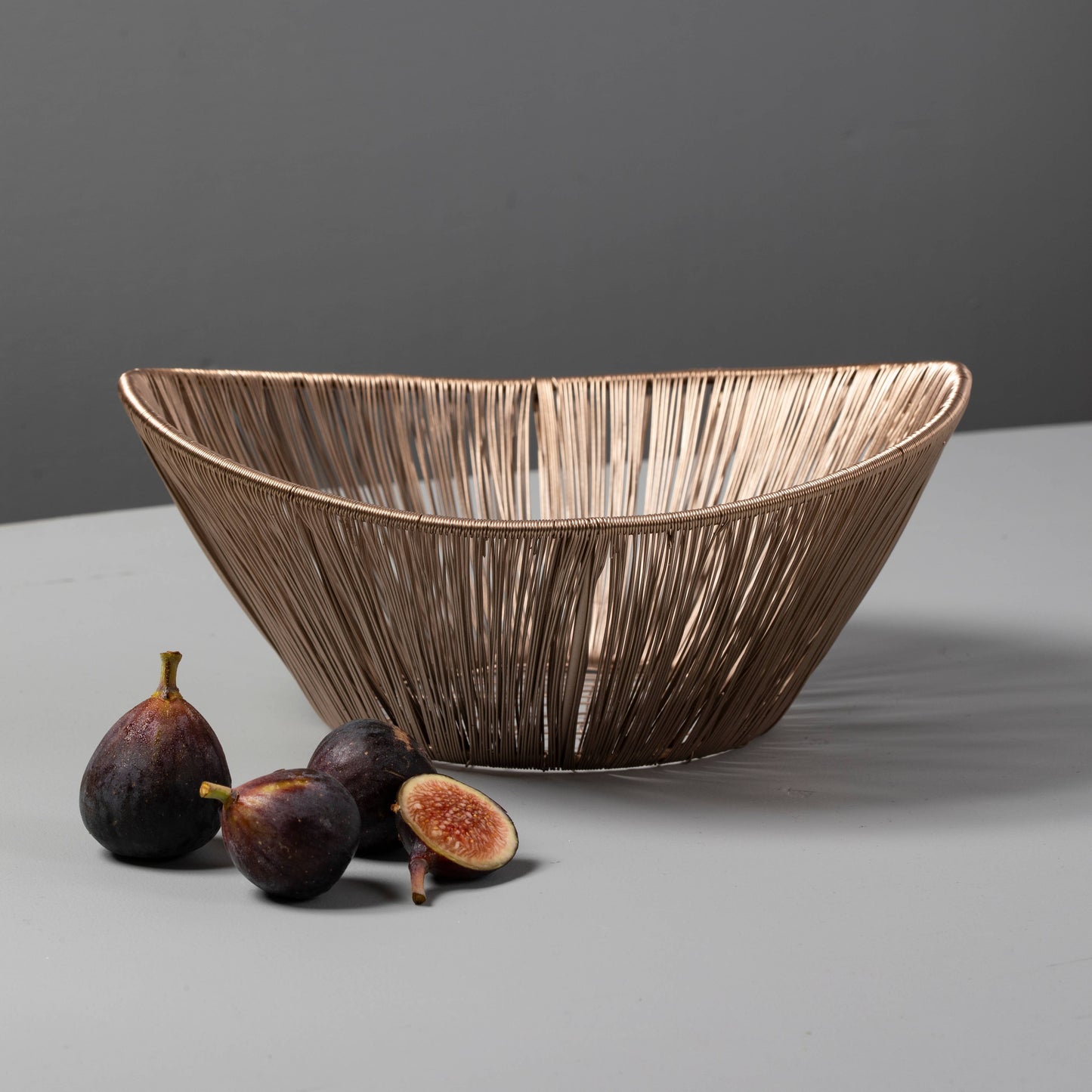 Rosé Rhythm Wire Basket